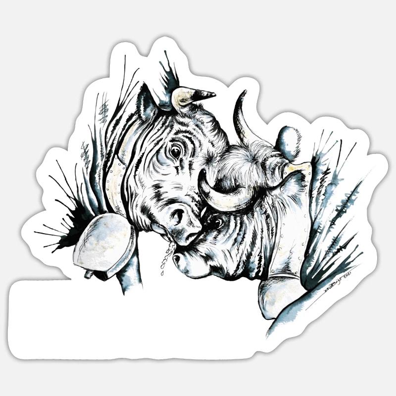 Sticker size S (10 x 10 cm) - 
