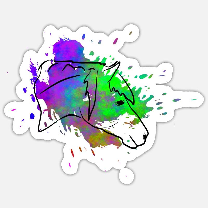 Sticker Größe S (10 x 10 cm) - 