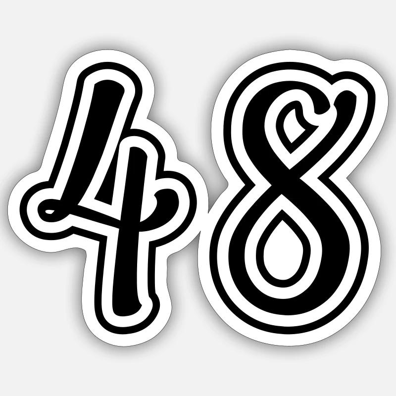 Sticker Größe S (10 x 10 cm) - 