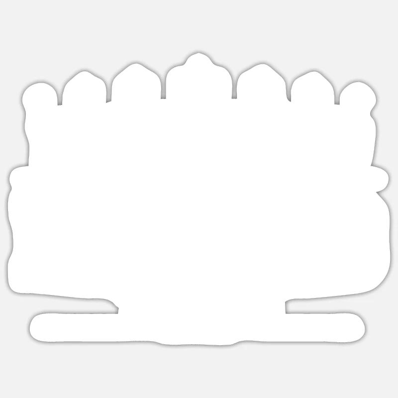Sticker Größe S (10 x 10 cm) - 
