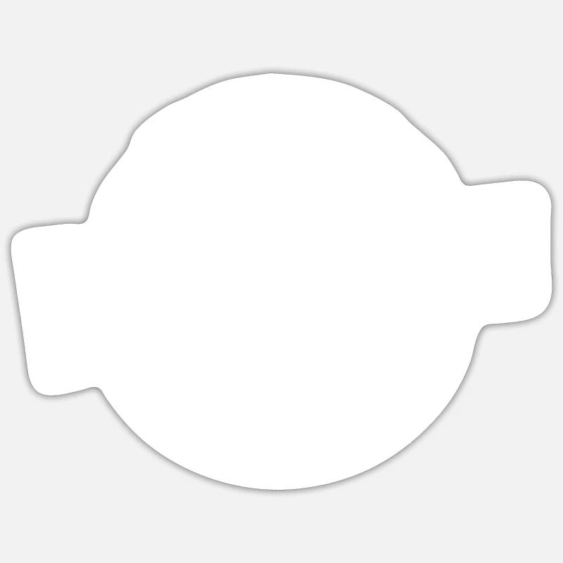 Bocce Ball mit Jack Bocci Game Bocce Sticker Größe S (10 x 10 cm)