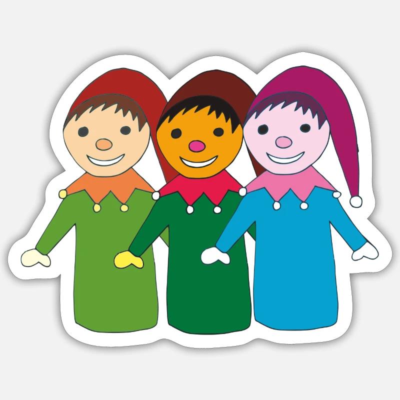 Sticker Größe S (10 x 10 cm) - 