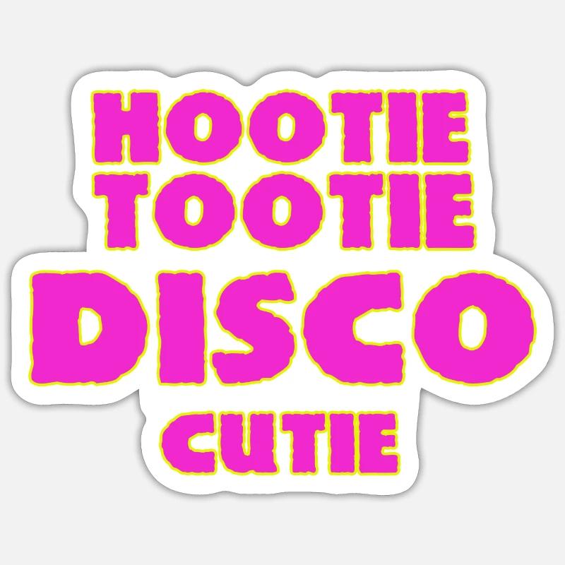 SCHEIBE - Sticker Größe S (10 x 10 cm) - Mattweiß