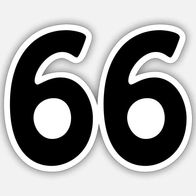 66 Sticker size S (10 x 10 cm)