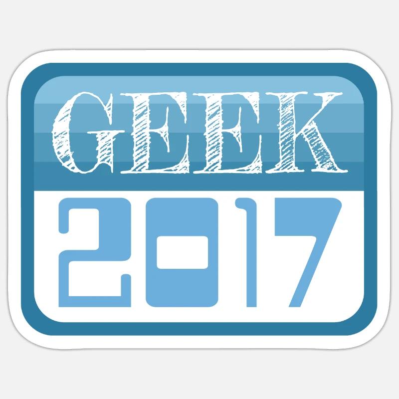 2017 - Sticker Größe S (10 x 10 cm) - Mattweiß