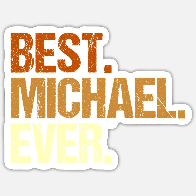 Michael Sticker size S (10 x 10 cm)
