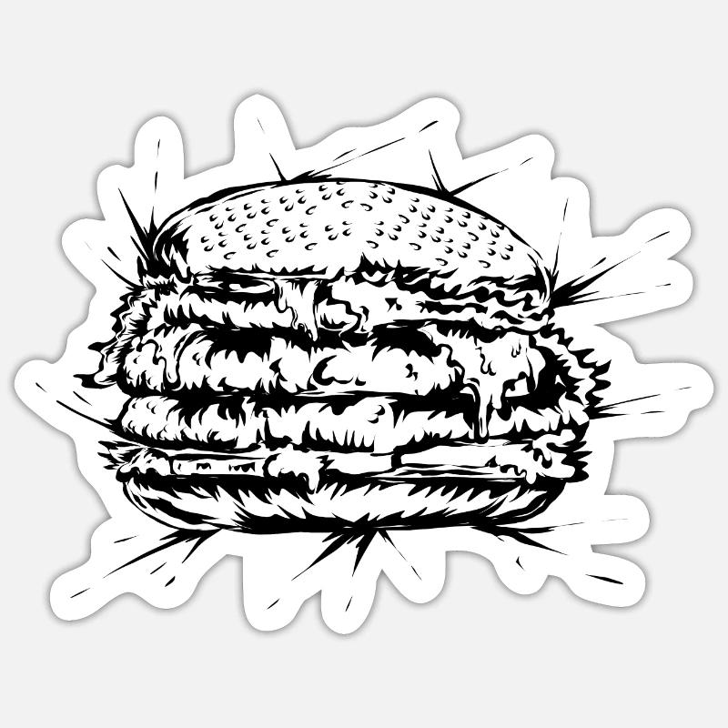 Sticker taille S (10 x 10 cm) - 