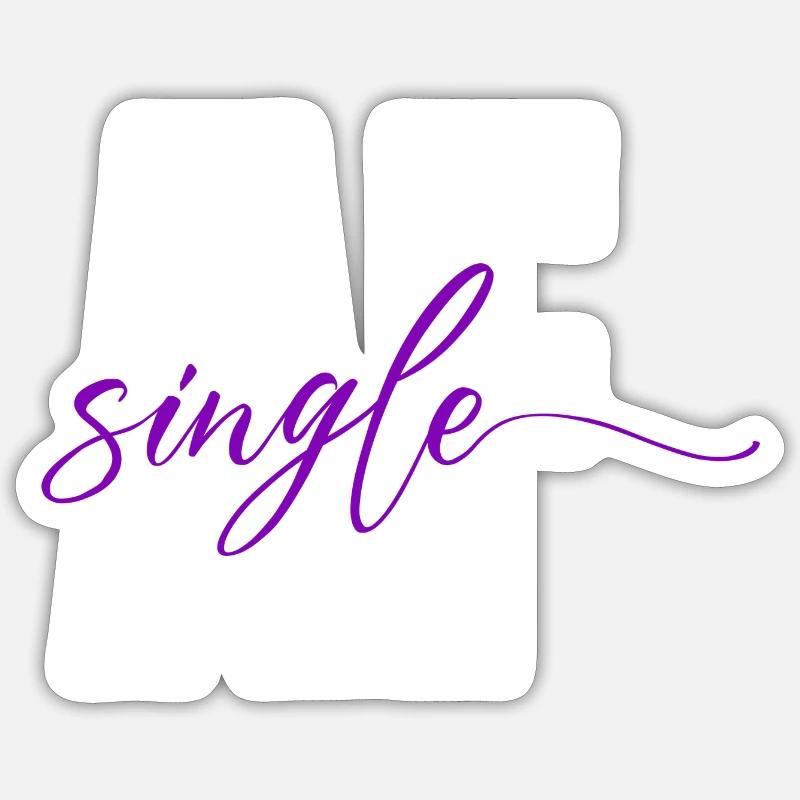 Single How damned Sticker size S (10 x 10 cm)