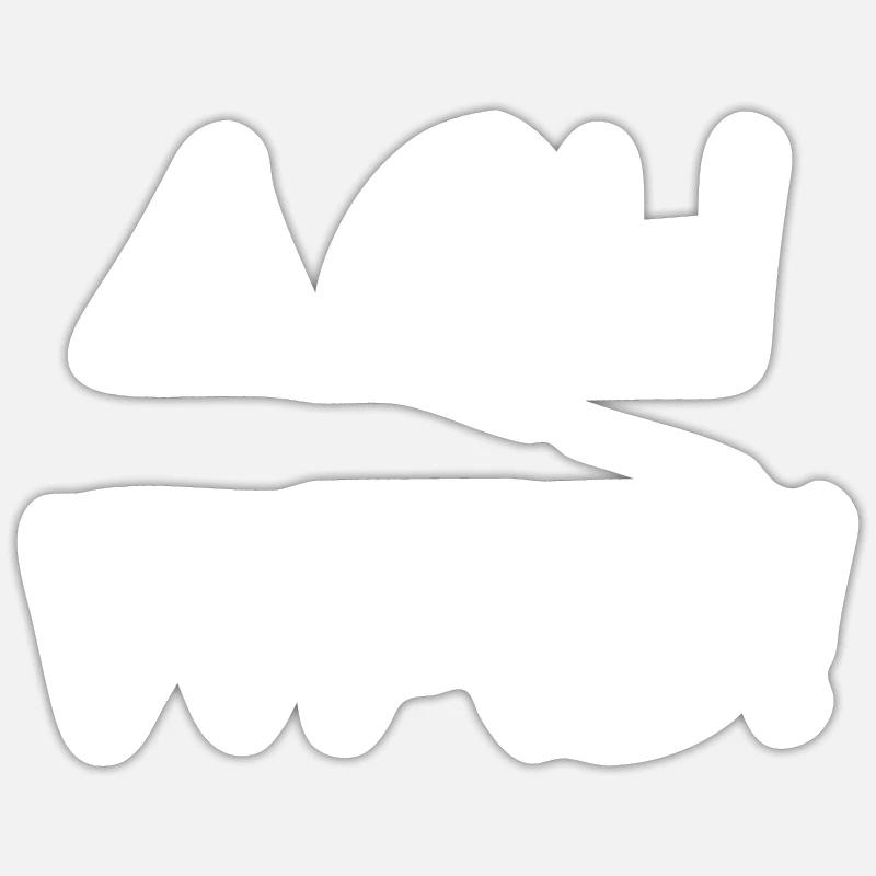 Sticker Größe S (10 x 10 cm) - 