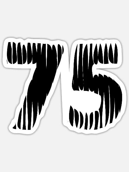  - Sticker size S (10 x 10 cm) - white matte