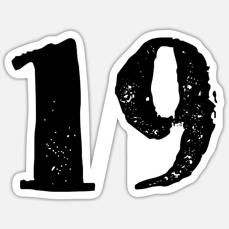 Sticker size S (10 x 10 cm) - 