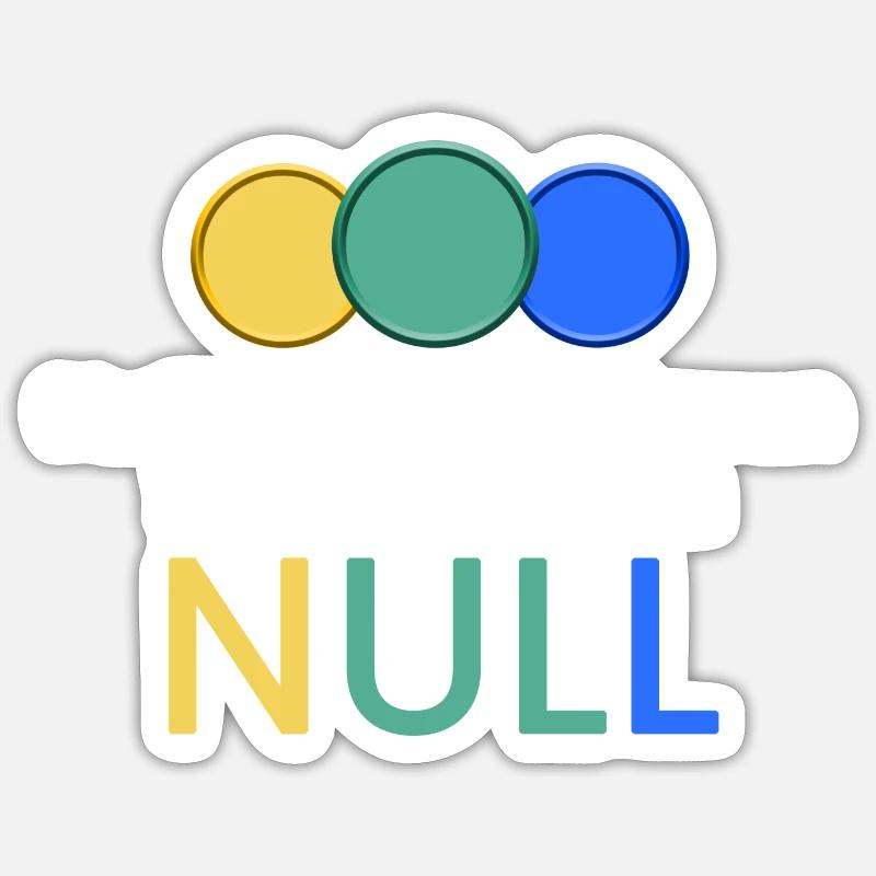 Stablecoin Crash zu NULL Sticker Größe S (10 x 10 cm)