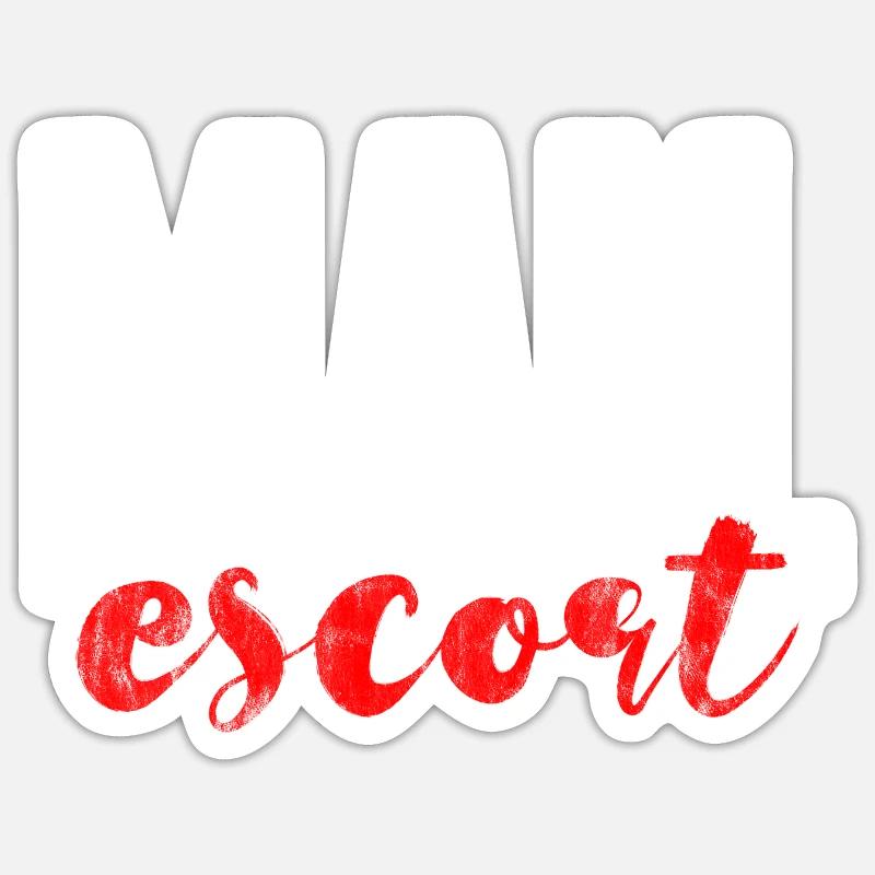 Mail Escort 2 Sticker size S (10 x 10 cm)