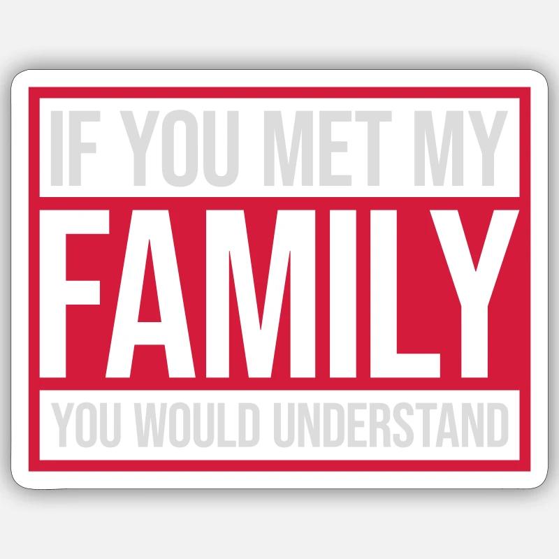 vous comprendriez citation - Sticker taille S (10 x 10 cm) - blanc mat