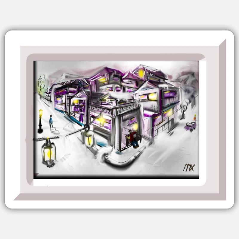 Sticker Größe S (10 x 10 cm) - 