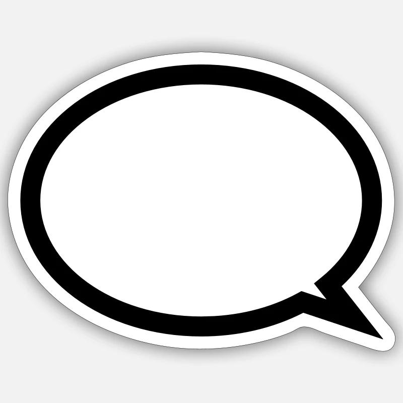 Ballon Sticker taille S (10 x 10 cm)