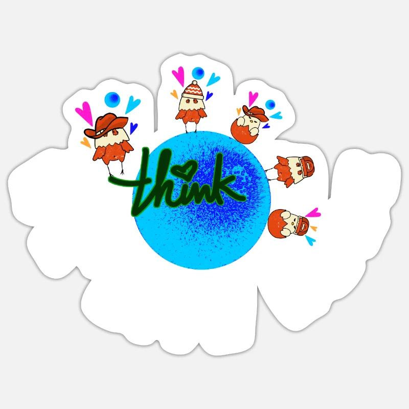 Sticker taille S (10 x 10 cm) - 