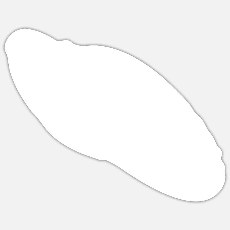 Abstract oscillation shape ellipse Sticker size S (10 x 10 cm)