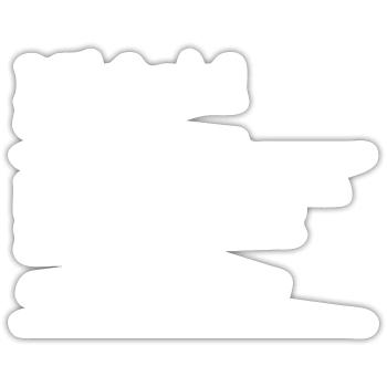 Michael Name Definition Design für stolze Michaels - Sticker Größe S (10 x 10 cm) - Mattweiß - Vorne