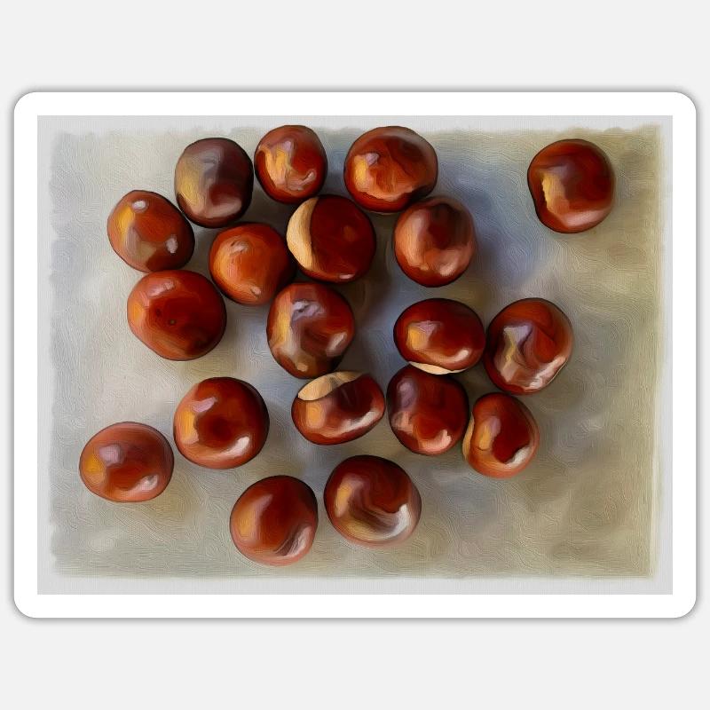 Chestnuts Sticker size S (10 x 10 cm)