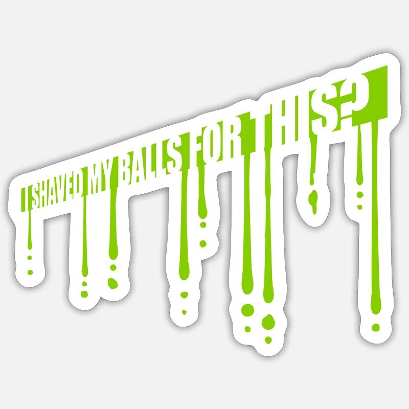 Sticker Größe S (10 x 10 cm) - 
