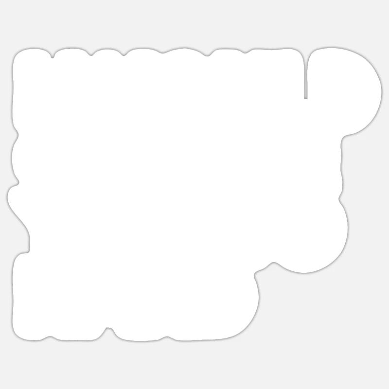 I Would Cuddle You So Hard Sticker size S (10 x 10 cm)