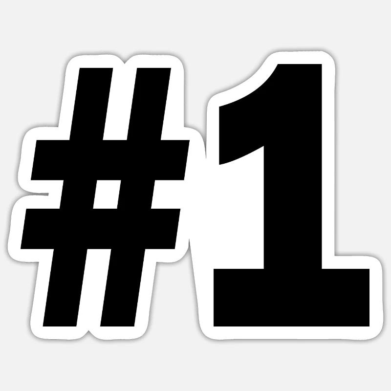 1 - Sticker taille S (10 x 10 cm) - blanc mat