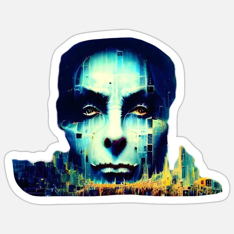 Sticker Größe S (10 x 10 cm) - 