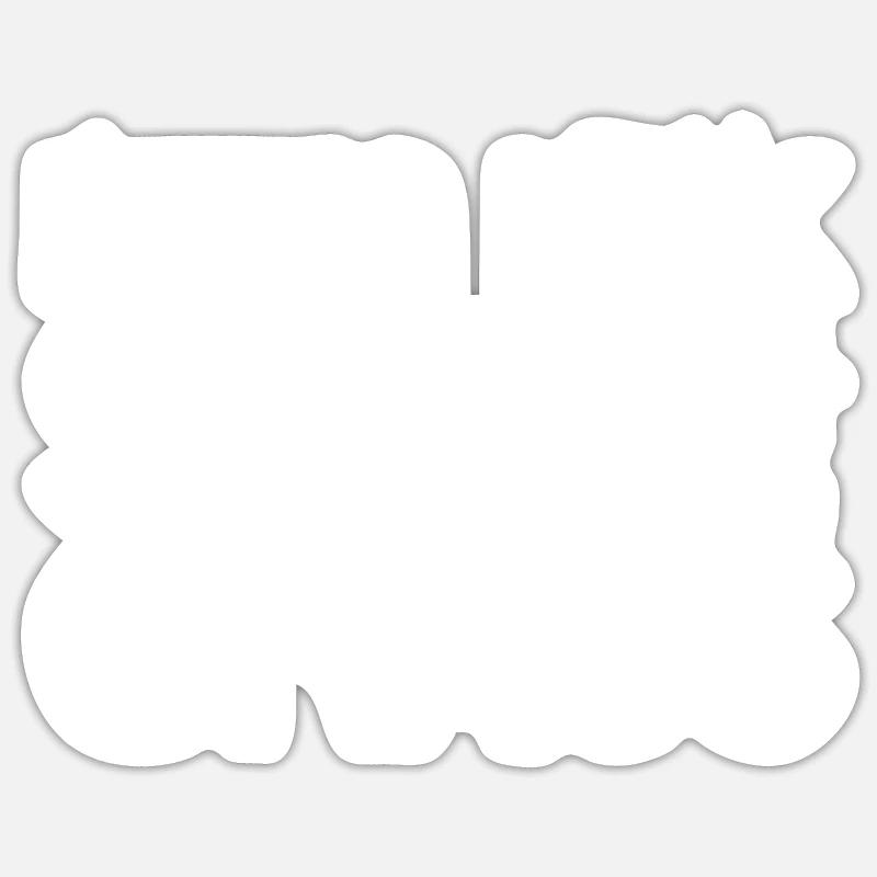 Let's Kick Some Grass - Sticker size S (10 x 10 cm) - white matte