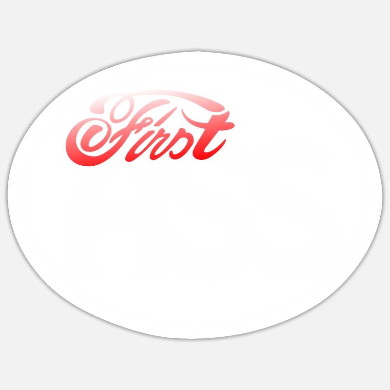 First Ass Logo - Frame - FA03 Sticker size S (10 x 10 cm)