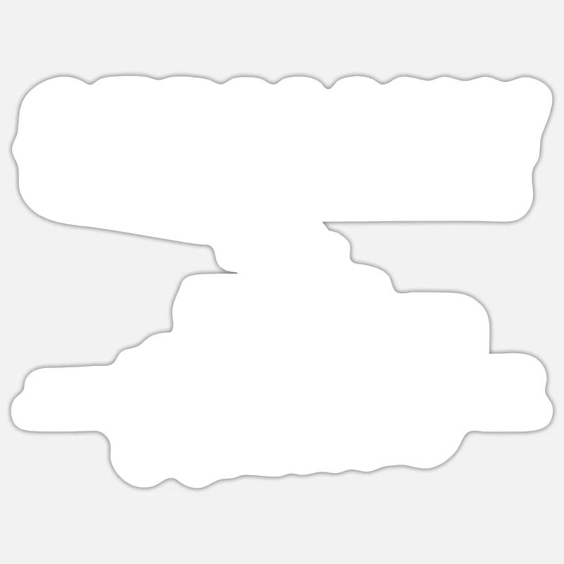 Munich Germany Skyline Gift Sticker size S (10 x 10 cm)