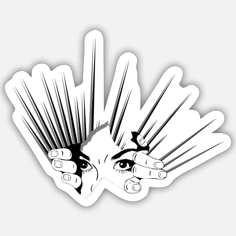Sticker Größe S (10 x 10 cm) - 