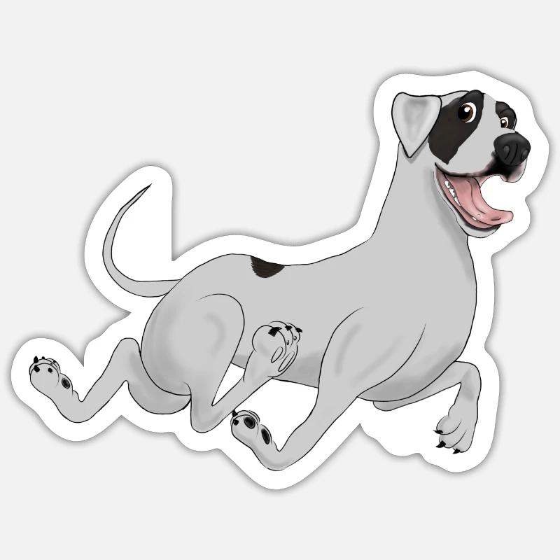 Run for fun Sticker Größe S (10 x 10 cm)