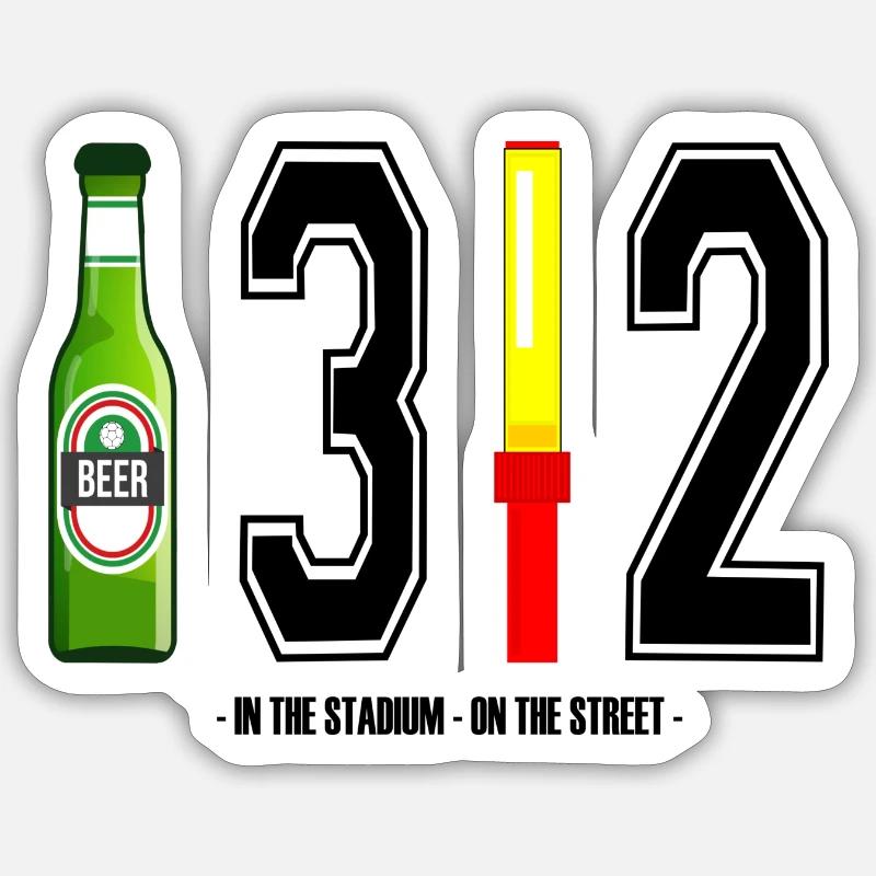 Sticker Größe S (10 x 10 cm) - 