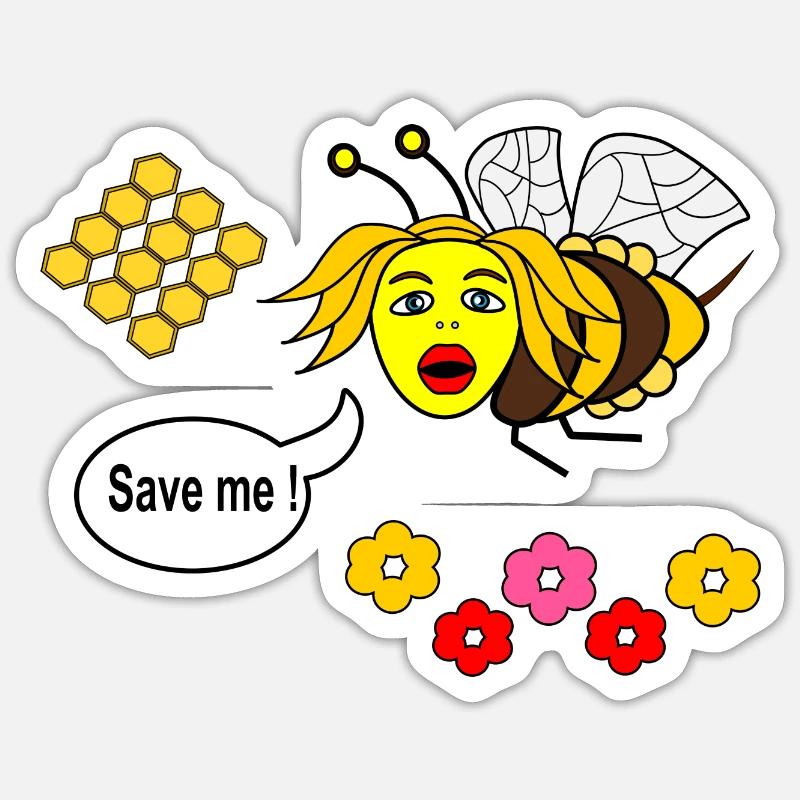 Sticker taille S (10 x 10 cm) - 