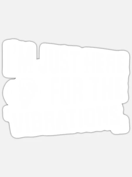 Taub Gehörlos Gebärdensprache Deaf Pride - Sticker Größe S (10 x 10 cm) - Mattweiß