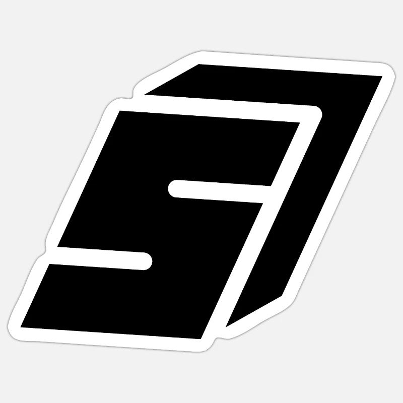 Sticker Größe S (10 x 10 cm) - 