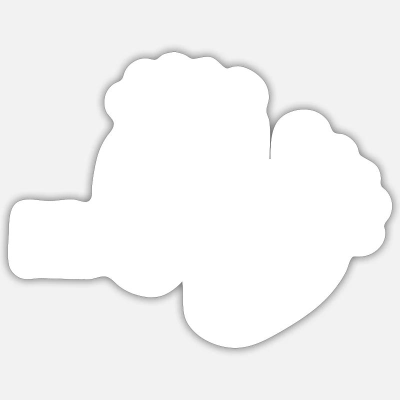 Geburt Marcel - Sticker Größe S (10 x 10 cm) - Mattweiß
