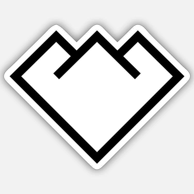 Sticker Größe S (10 x 10 cm) - 