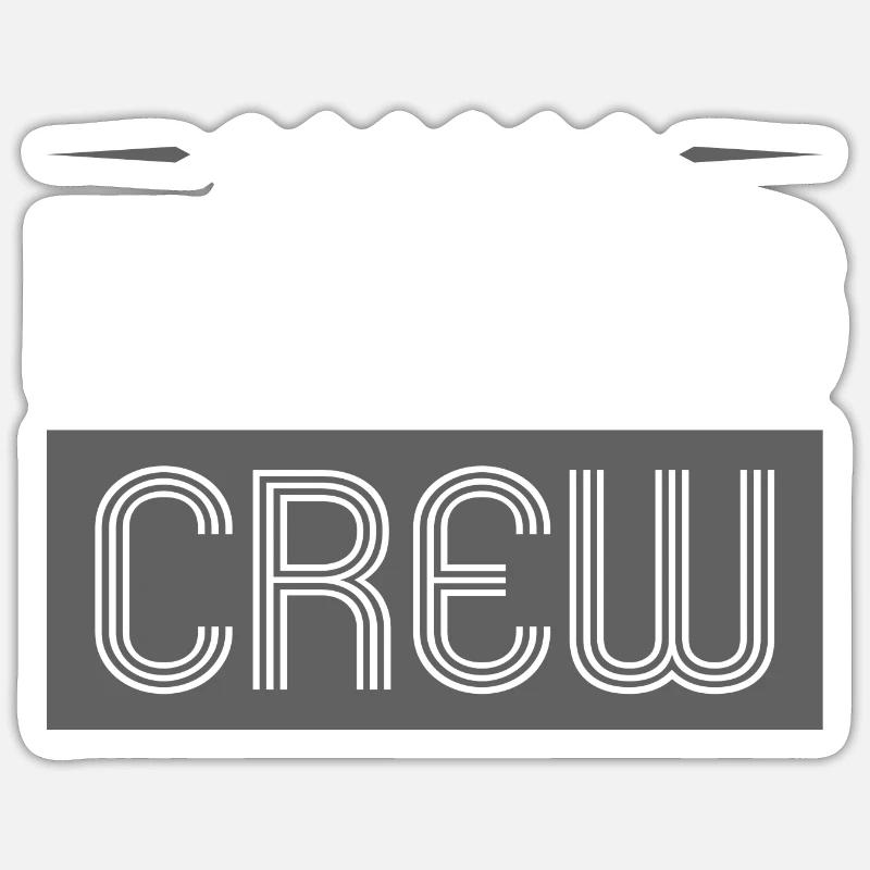 Bowling Crew Sticker Größe S (10 x 10 cm)