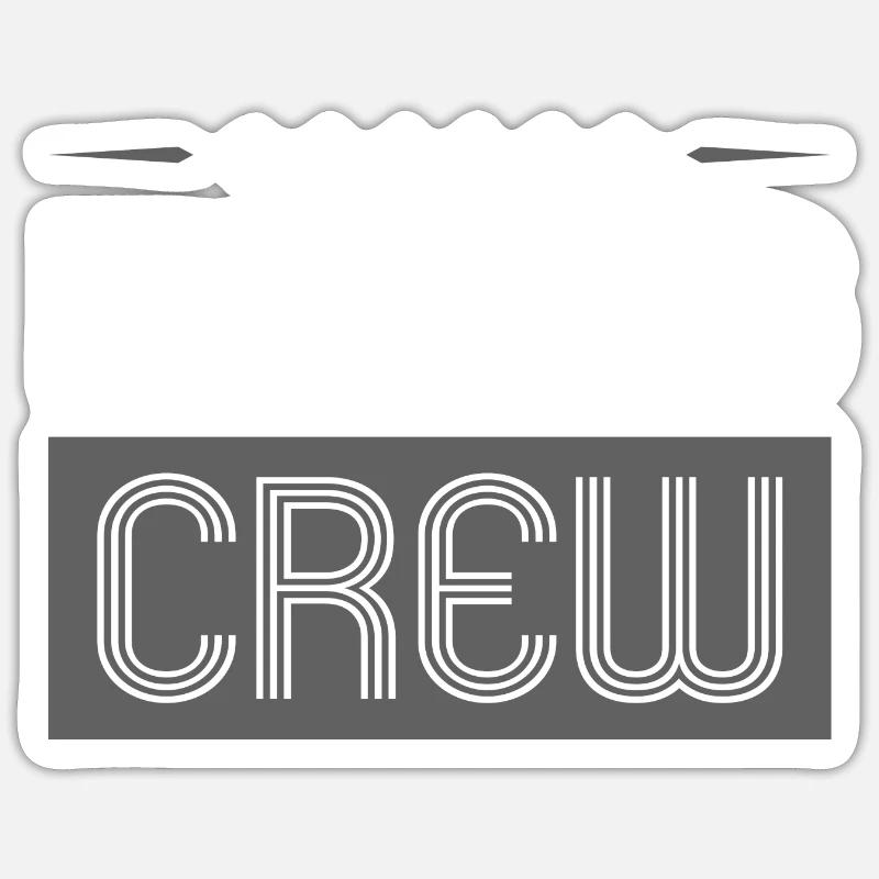 Équipe de course Sticker taille S (10 x 10 cm)