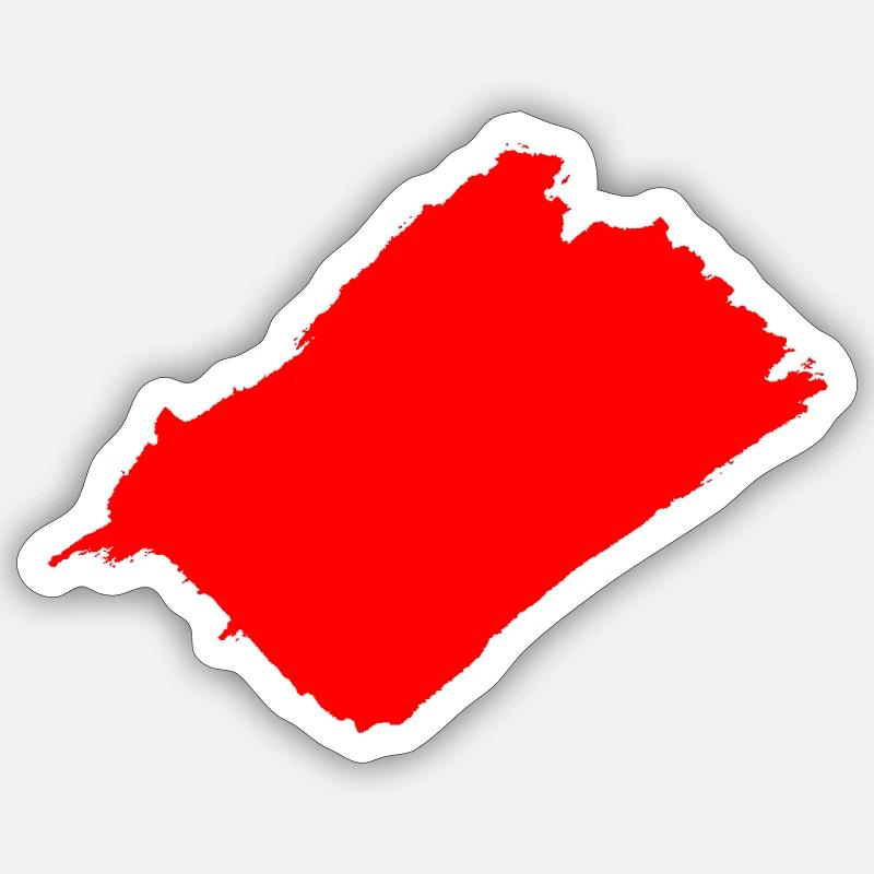 Fleck - Tinte Sticker Größe S (10 x 10 cm)