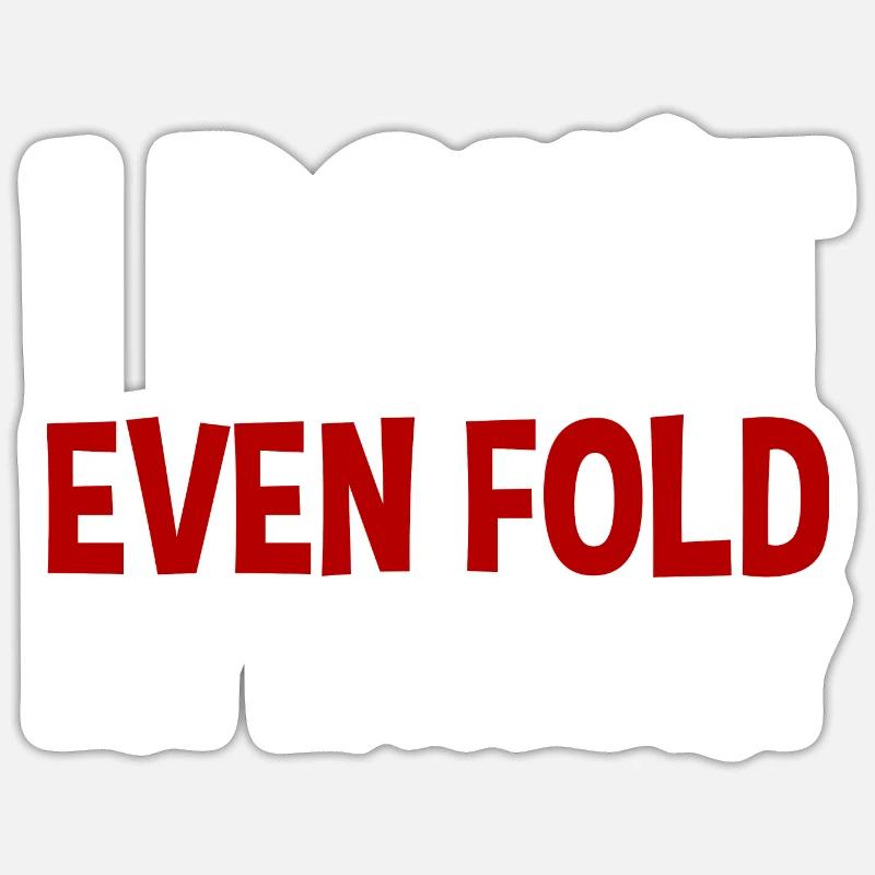 I Don't Even Fold My Laundry Sticker size S (10 x 10 cm)