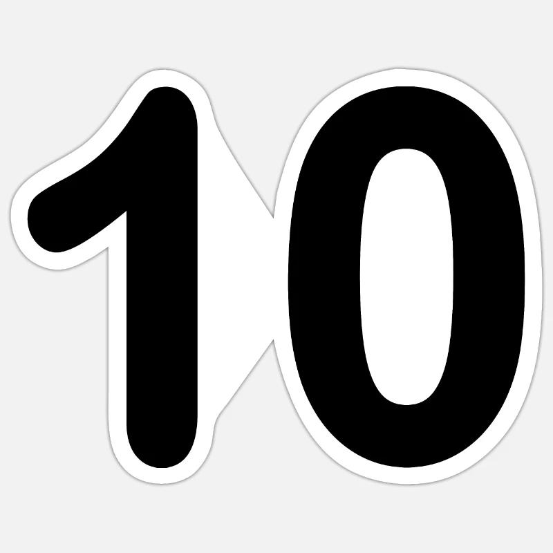 Sticker size S (10 x 10 cm) - 