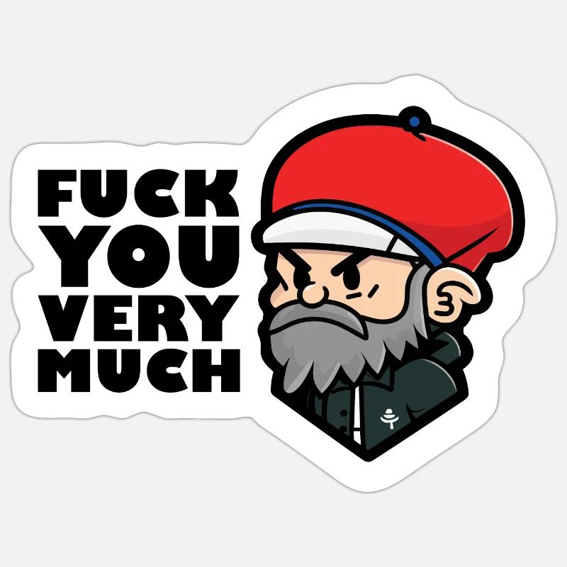Sticker taille S (10 x 10 cm) - 