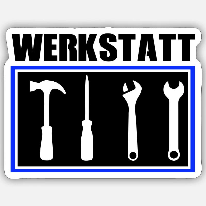 Sticker Größe S (10 x 10 cm) - 