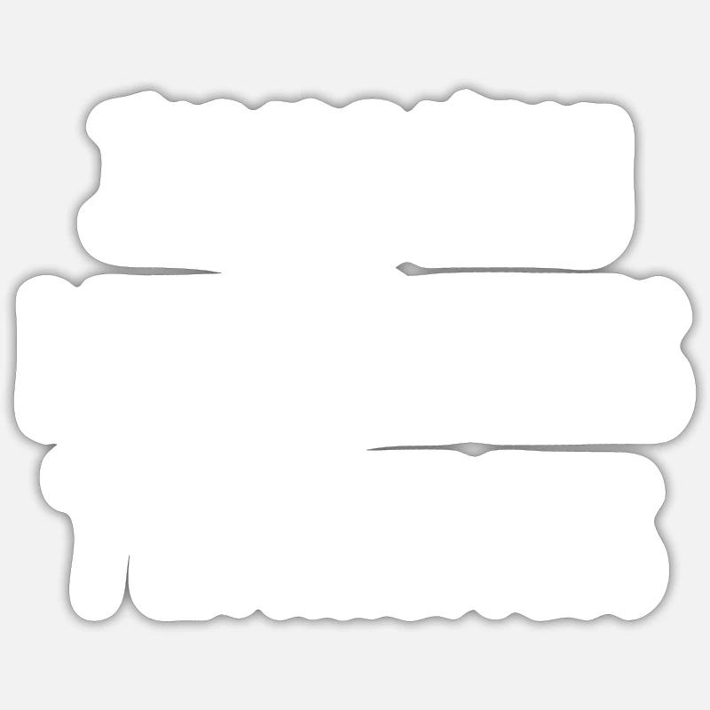 j'adore l'eau - Sticker taille S (10 x 10 cm) - blanc mat