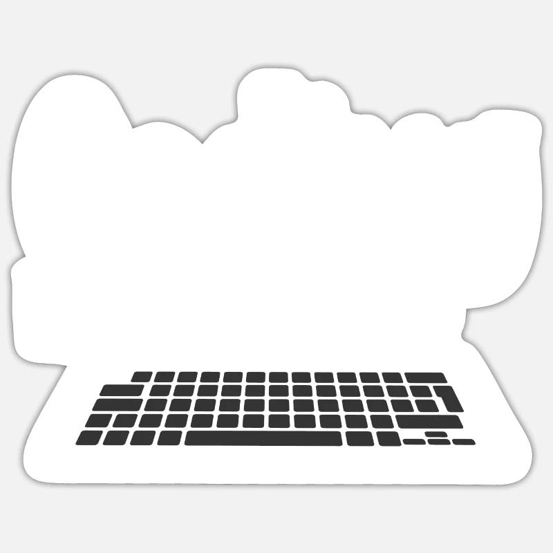 Coding Is My Cardio 4 Sticker size S (10 x 10 cm)