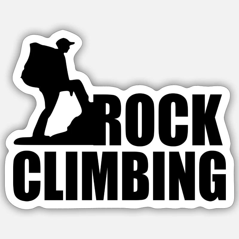 Promenade logo escalade Sticker taille S (10 x 10 cm)