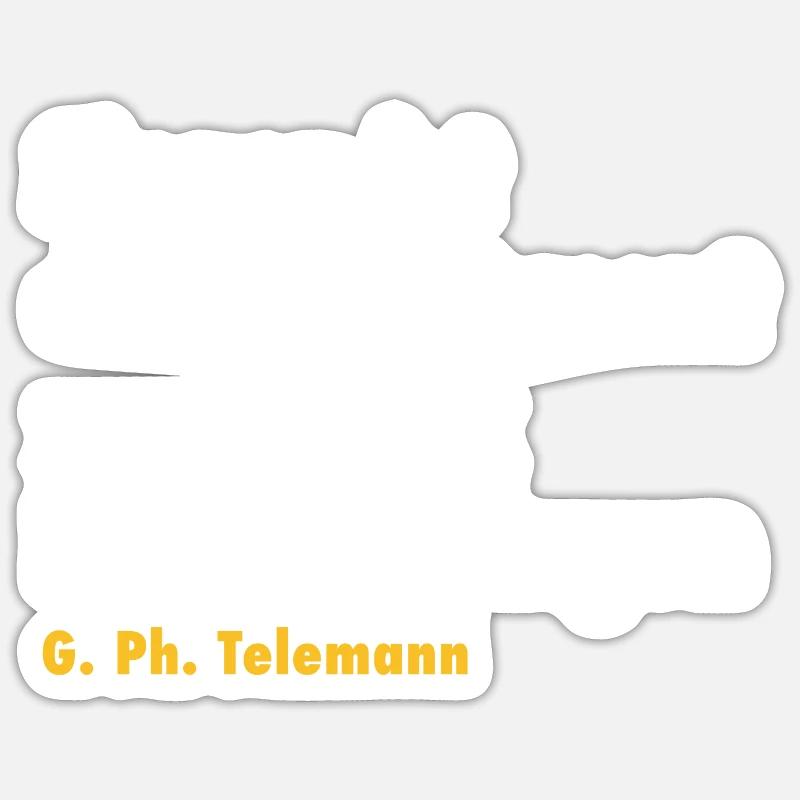 Singen ist das Fundament - Sticker Größe S (10 x 10 cm) - Mattweiß